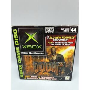 XBOX Game Disc Magazine Demo #44 Doom 3 (May 2005)